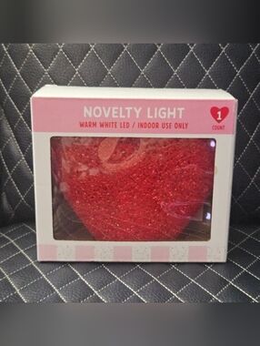Target Bullseye Playground Red Heart Novelty Light Warm White LED Decor